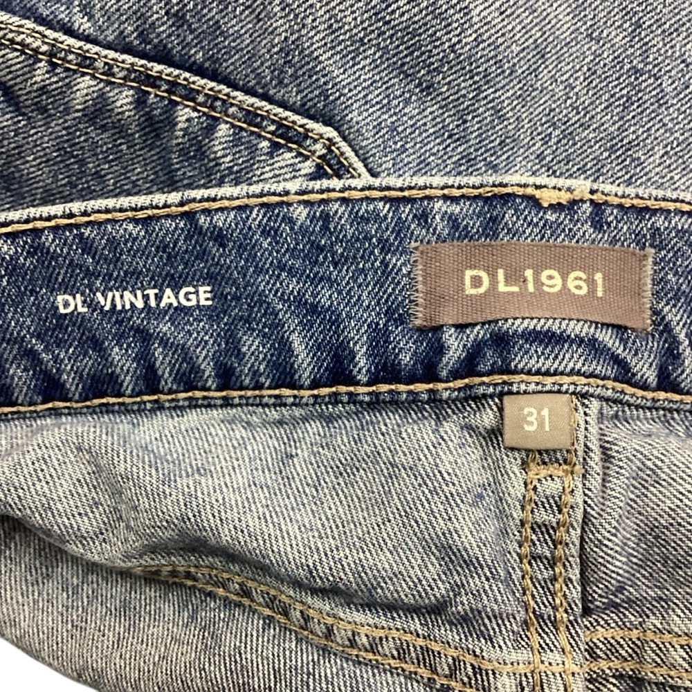 DL1961 Hepburn Wide Leg High Rise Vintage 31” Jeans - Picture 9 of 15